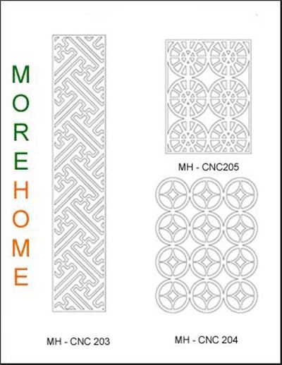 Mẫu vách ngăn cnc 043 cao cấp
